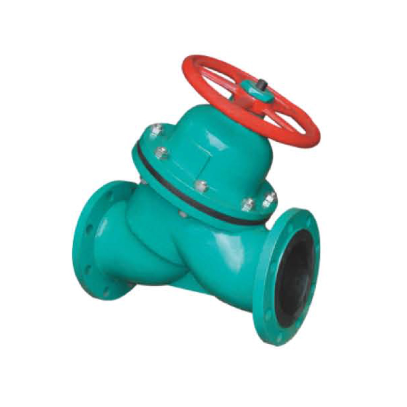 Three way diaphragm valve